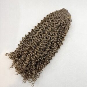 BELLAMI Silk Seam Textured Hair Clip In 16" 200 Grams Ash Brown 3C NEW Remy Hair